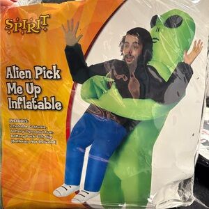 Spirit Green Alien Inflatable Costume